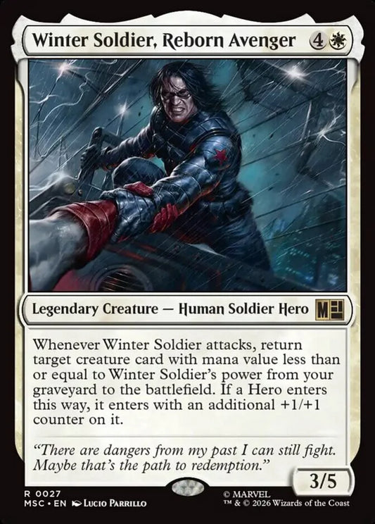 MSC-027 Winter Soldier, Reborn Avenger  | Rare (EN)
