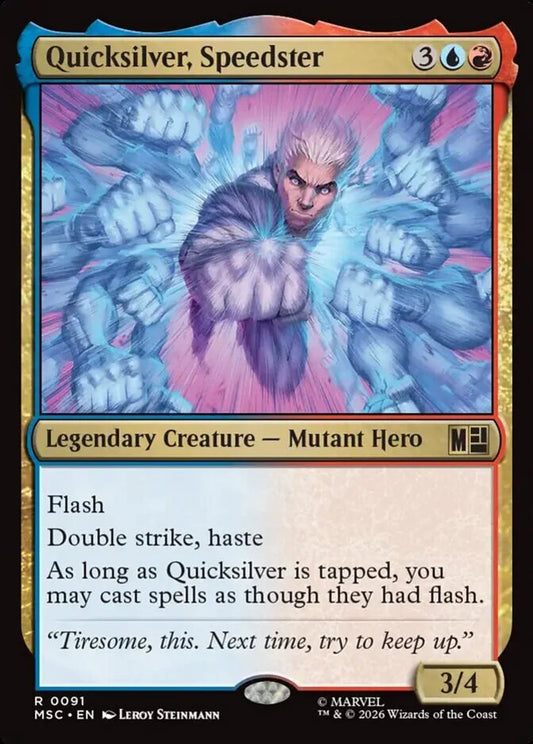MSC-091 Quicksilver, Speedster  | Rare (EN)