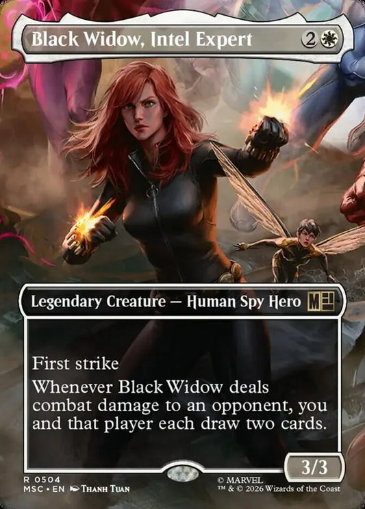 MSC-504 Black Widow, Intel Expert (Borderless) | Rare (EN)