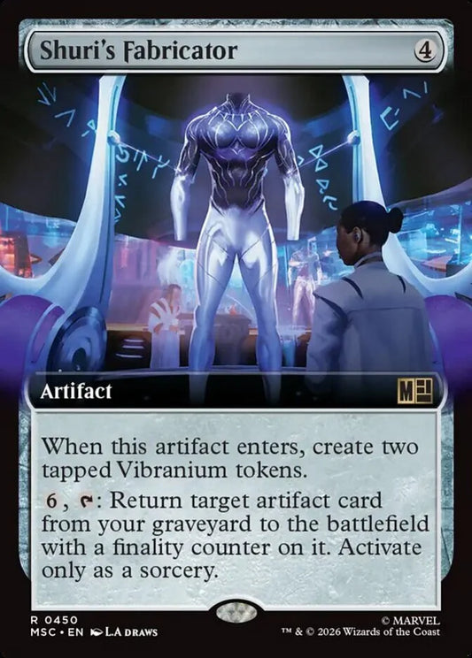 MSC-450 Shuri's Fabricator (Extended Arts) | Rare (EN)