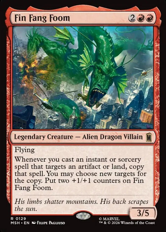 MSH-129 Fin Fang Foom | Rare (EN)