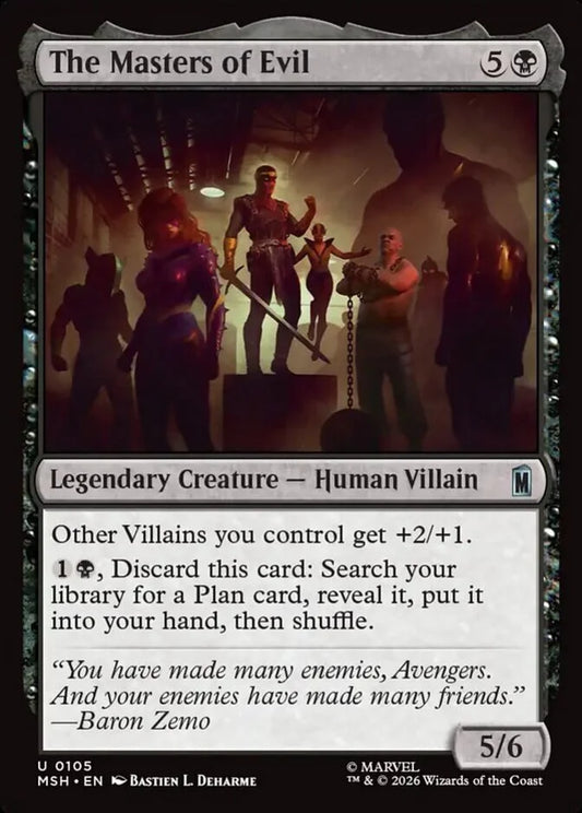 MSH-105 The Masters of Evil | Uncommon (EN)