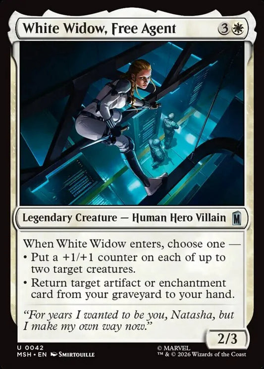 MSH-042 White Widow, Free Agent | Uncommon (EN)