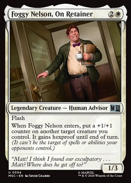 MSC-594 Foggy Nelson, On Retainer  | Uncommon (EN)