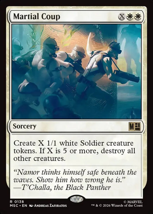 MSC-138 Martial Coup  | Rare (EN)
