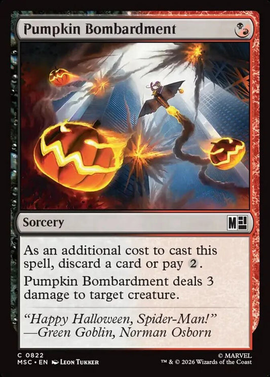 MSC-822 Pumpkin Bombardment  | Common (EN)