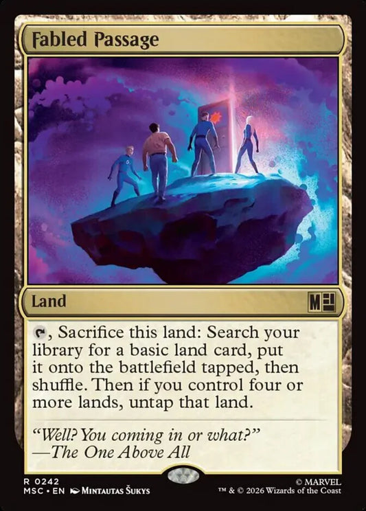MSC-242 Fabled Passage  | Rare (EN)