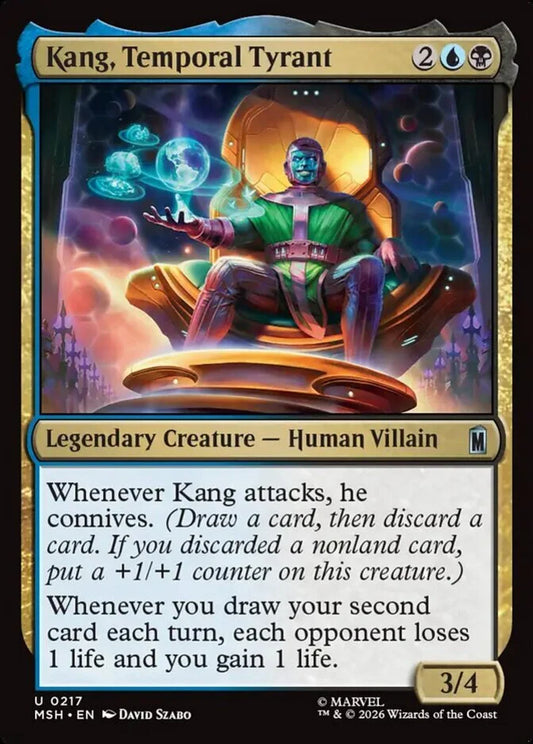 MSH-217 Kang, Temporal Tyrant | Uncommon (EN)