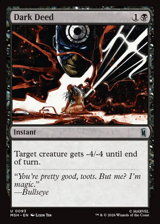 MSH-093 Dark Deed | Uncommon (EN)