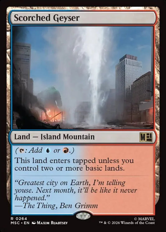 MSC-264 Scorched Geyser  | Rare (EN)