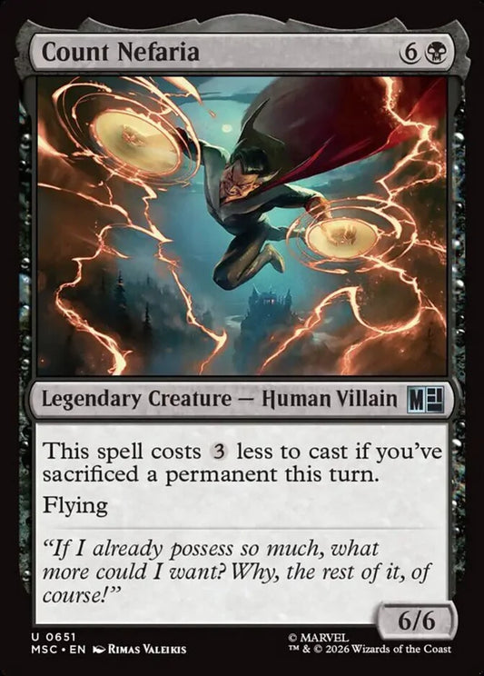 MSC-651 Count Nefaria  | Uncommon (EN)