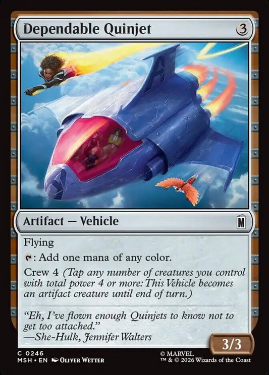 MSH-246 Dependable Quinjet | Common (EN)