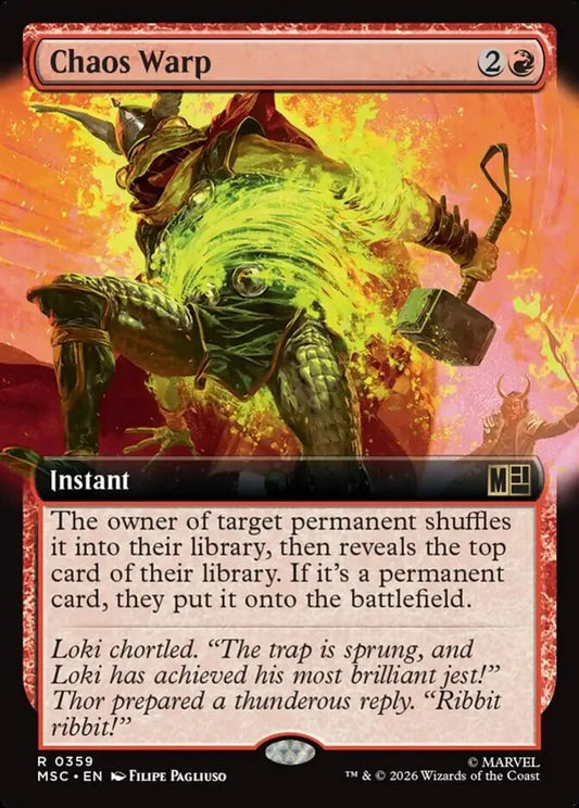 MSC-359 Chaos Warp (Extended Arts) | Rare (EN)