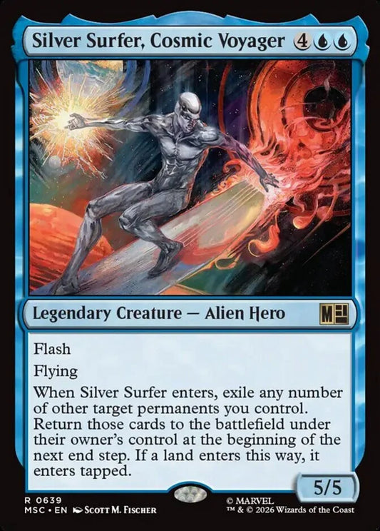 MSC-639 Silver Surfer, Cosmic Voyager  | Rare (EN)