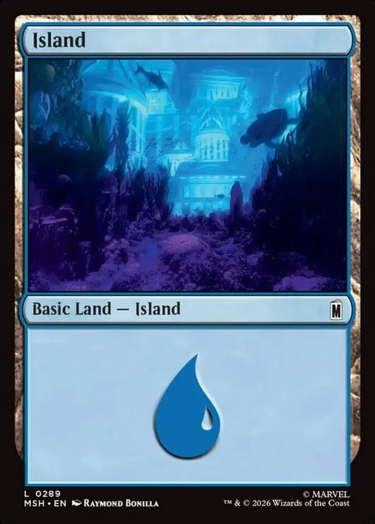 MSH-289 Island (Full-Art) | Common (EN)