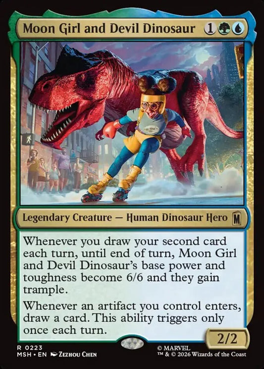 MSH-223 Moon Girl and Devil Dinosaur | Rare (EN)