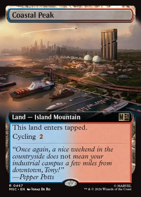 MSC-467 Coastal Peak (Extended Arts) | Rare (EN)