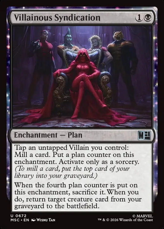 MSC-672 Villainous Syndication  | Uncommon (EN)