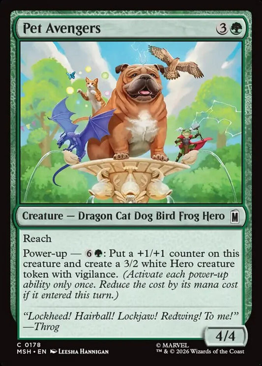 MSH-178 Pet Avengers | Common (EN)