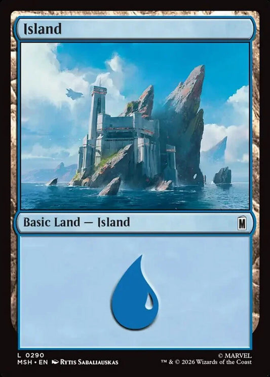 MSH-290 Island (Full-Art) | Common (EN)
