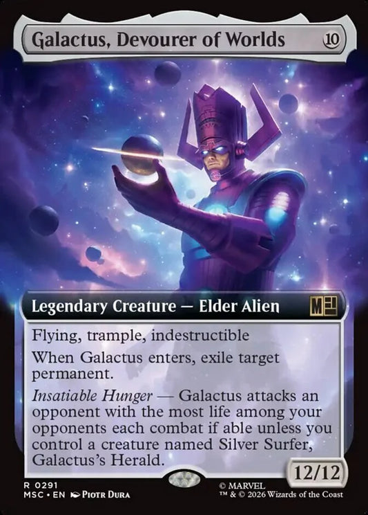 MSC-291 Galactus, Devourer of Worlds (Extended Arts) | Rare (EN)