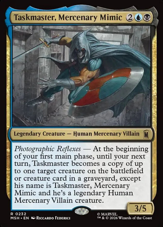 MSH-232 Taskmaster, Mercenary Mimic | Rare (EN)