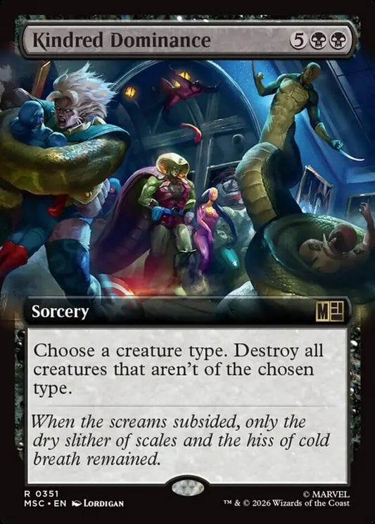 MSC-351 Kindred Dominance (Extended Arts) | Rare (EN)