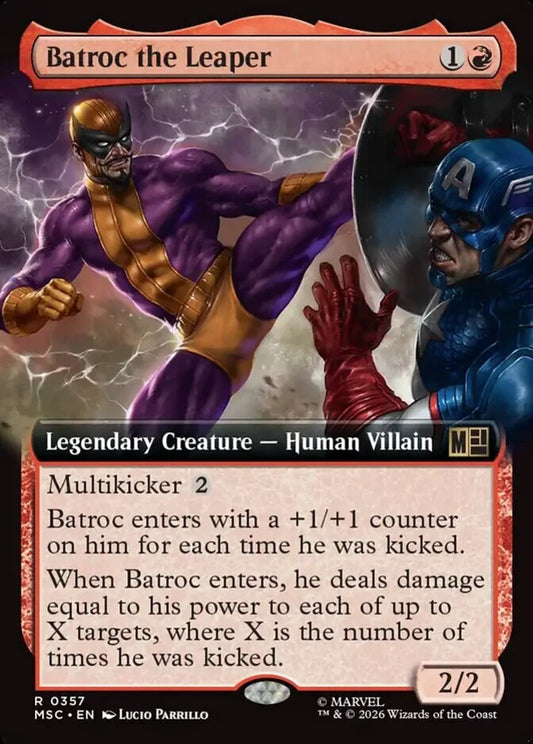 MSC-357 Batroc the Leaper (Extended Arts) | Rare (EN)