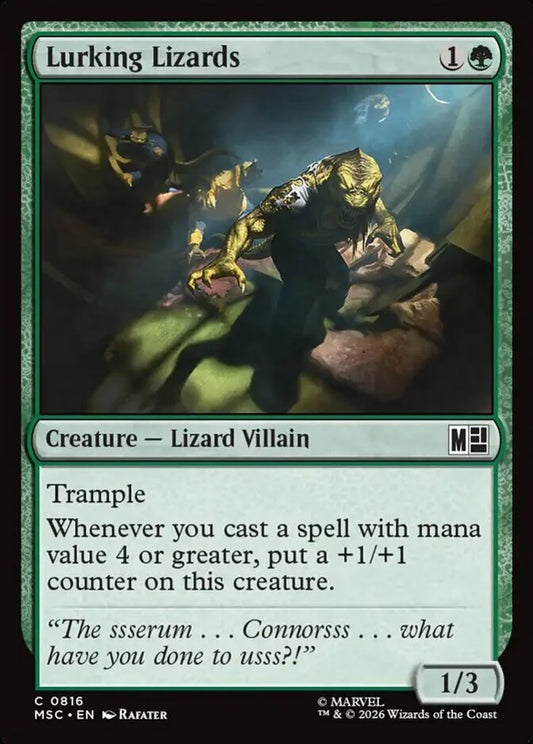 MSC-816 Lurking Lizards  | Common (EN)