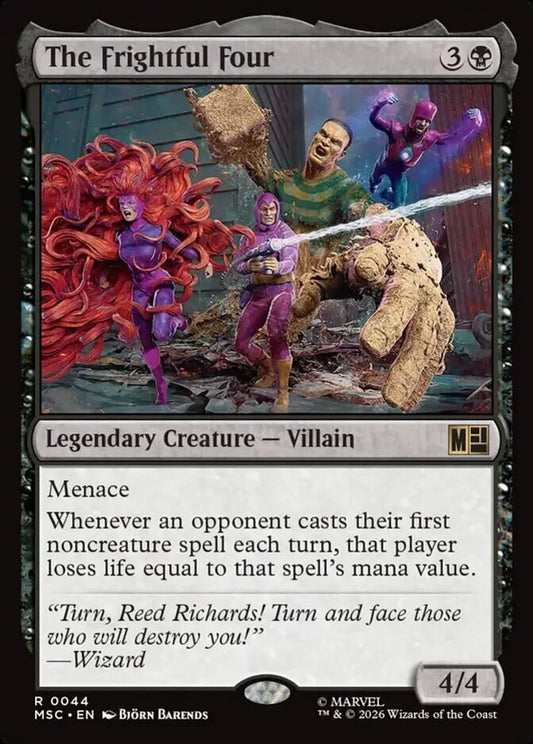 MSC-044 The Frightful Four  | Rare (EN)