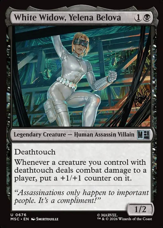 MSC-676 White Widow, Yelena Belova  | Uncommon (EN)