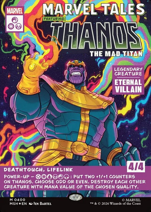 MSH-400 Thanos, the Mad Titan (Borderless) | Mythic (EN)