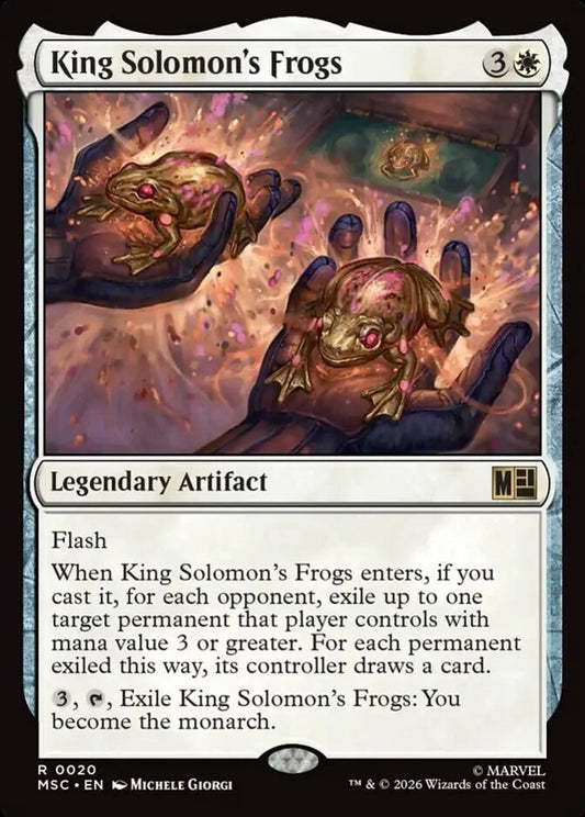 MSC-020 King Solomon's Frogs  | Rare (EN)