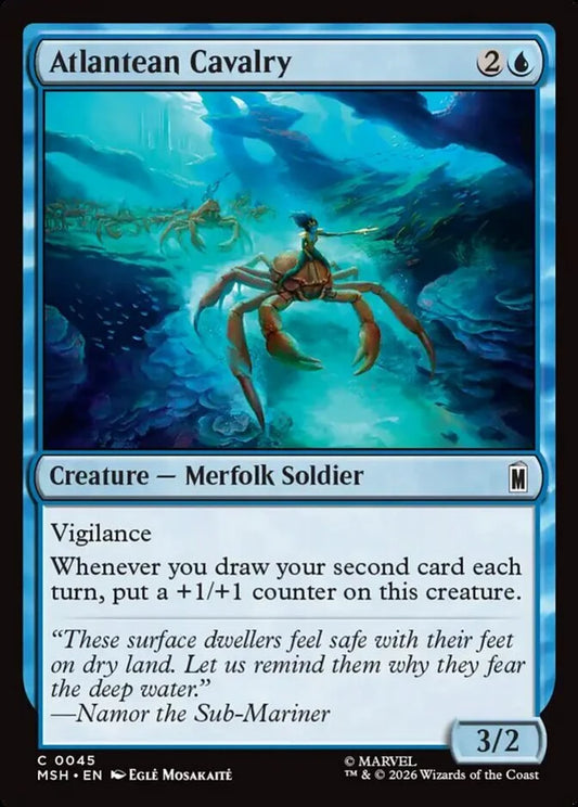 MSH-045 Atlantean Cavalry | Common (EN)
