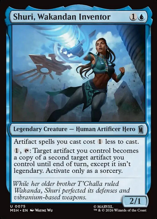 MSH-075 Shuri, Wakandan Inventor | Uncommon (EN)