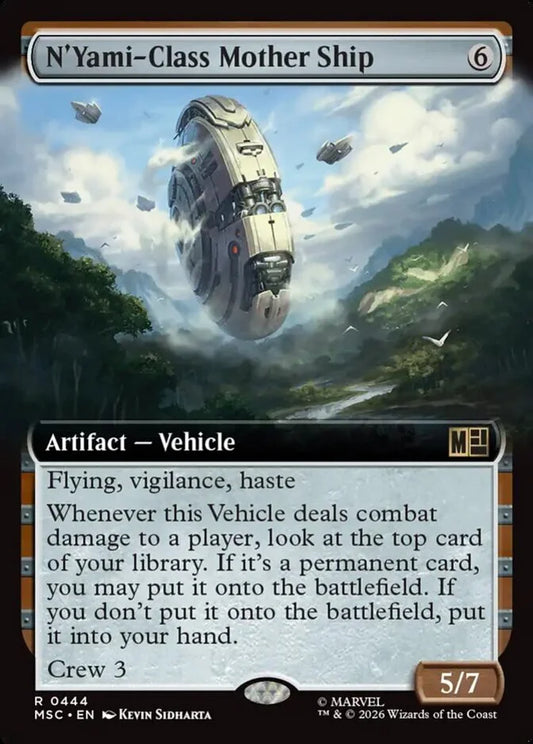 MSC-444 N'Yami-Class Mother Ship (Extended Arts) | Rare (EN)
