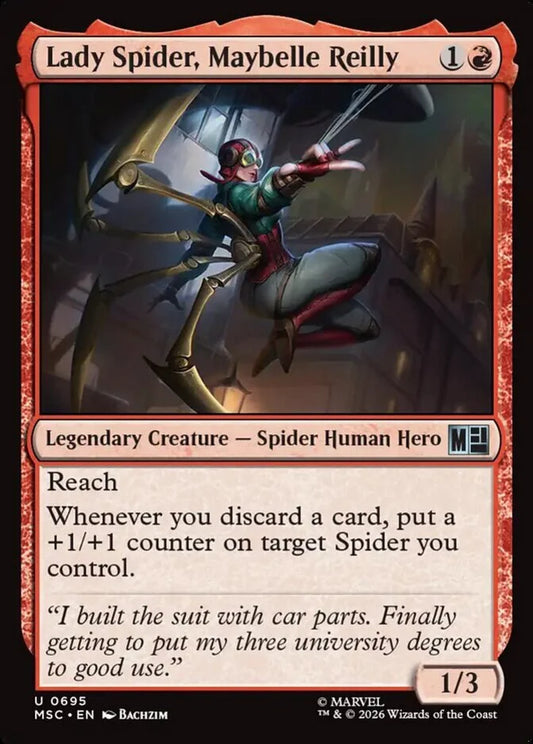 MSC-695 Lady Spider, Maybelle Reilly  | Uncommon (EN)