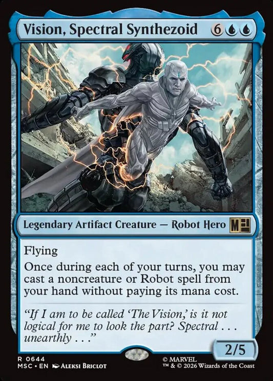 MSC-644 Vision, Spectral Synthezoid  | Rare (EN)