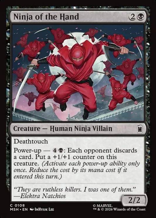 MSH-108 Ninja of the Hand | Common (EN)