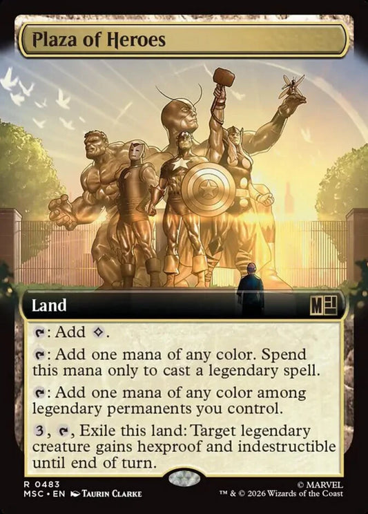 MSC-483 Plaza of Heroes (Extended Arts) | Rare (EN)