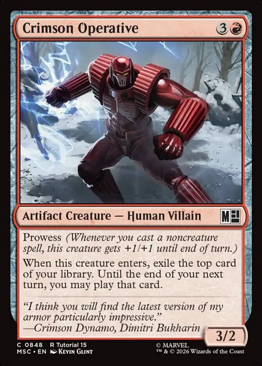 MSC-848 Crimson Operative  | Common (EN)