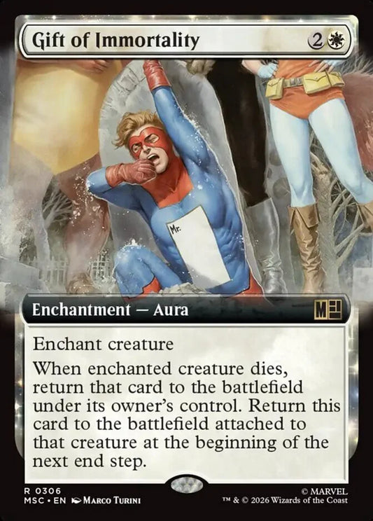 MSC-306 Gift of Immortality (Extended Arts) | Rare (EN)