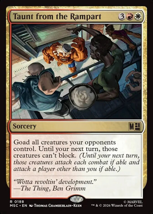 MSC-188 Taunt from the Rampart  | Rare (EN)