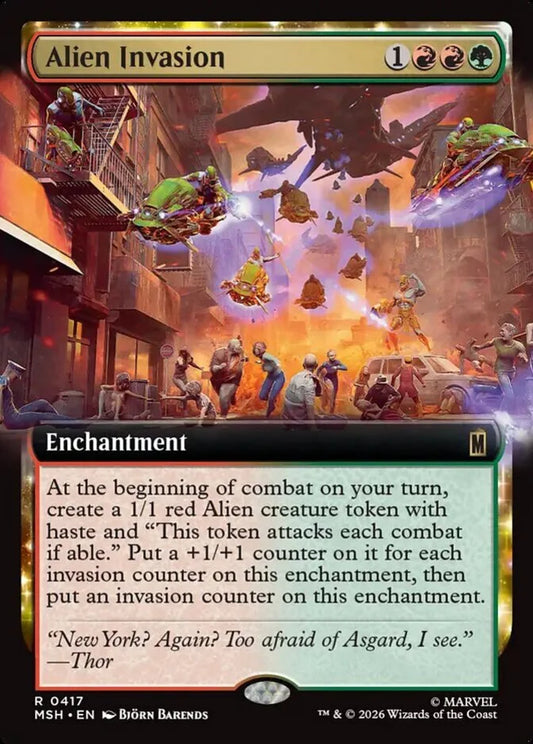MSH-417 Alien Invasion | Rare (EN)