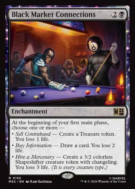 MSC-155 Black Market Connections  | Rare (EN)
