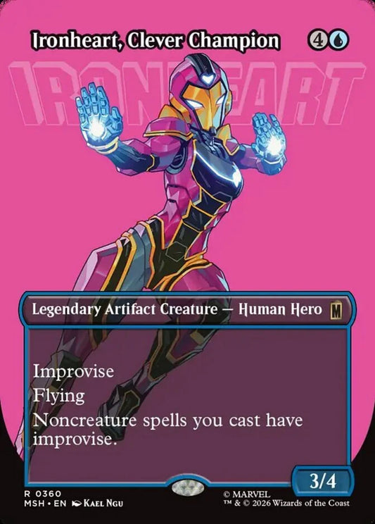 MSH-360 Ironheart, Clever Champion (Borderless) | Rare (EN)