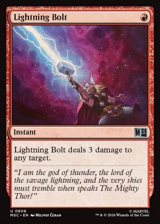 MSC-806 Lightning Bolt  | Uncommon (EN)