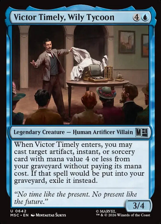 MSC-642 Victor Timely, Wily Tycoon  | Uncommon (EN)