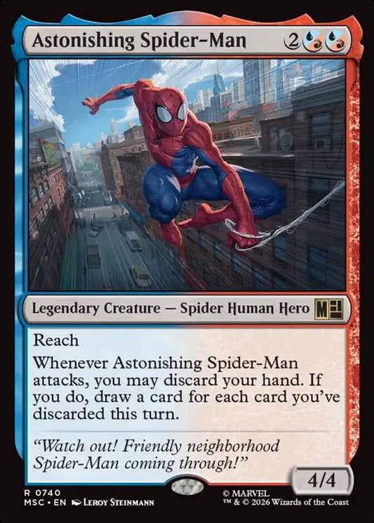 MSC-740 Astonishing Spider-Man  | Rare (EN)