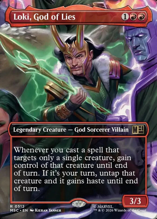 MSC-512 Loki, God of Lies (Borderless) | Rare (EN)